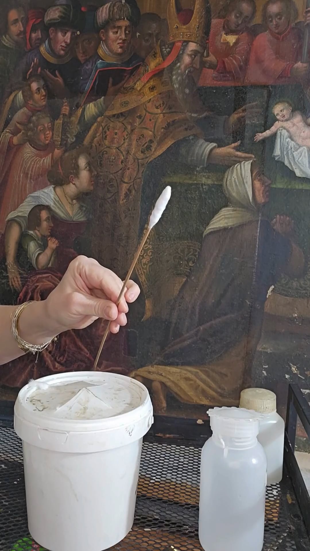 Assainissement de la Couche Picturale – David Finson 6/6